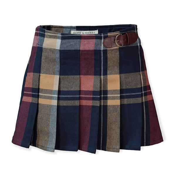 organic-pleated-skirt-with-buckle-detail-baby Hope & Henry - Sophia's StyleSkirts-1
